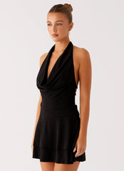 Feel Good Mini Dress - Black