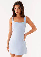 Caia Mini Dress - Blue