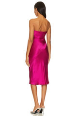 Shiran Strapless Midi Dress