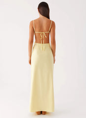 Selah Maxi Dress - Yellow