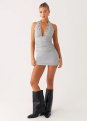 Daze Mini Dress - Grey