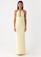 Madi Maxi Dress - Yellow