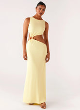 Aruba Hardware Maxi Dress - Yellow