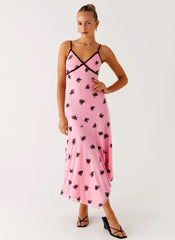 Amelia Midi Dress - Pink