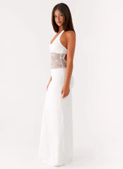 Main Focus Maxi Dress - White