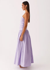 Carmel Maxi Dress - Lavender