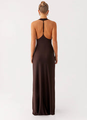 Angie Maxi Dress - Chocolate