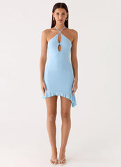Capri Days Mini Dress - Ice Blue