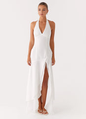 Turu Maxi Dress - White