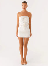 Alina Mini Dress - Ivory