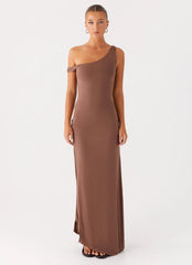 Dalla Maxi Dress - Dark Chocolate