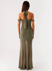 Ivy Lane Maxi Dress - Olive