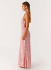 Aullie Maxi Dress - Pink