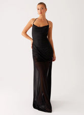 Mckinley Maxi Dress - Black
