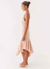 Korby Midi Dress - Pink