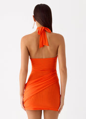 Henrietta Mini Dress - Orange