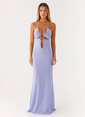 Roberta Maxi Dress - Heather Blue
