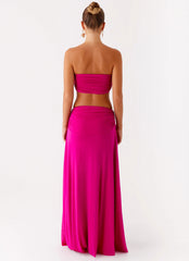 Carlene Maxi Dress - Fuchsia
