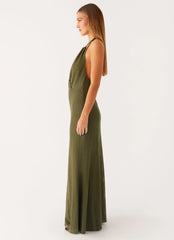 Thora Maxi Dress - Olive