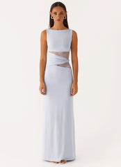 Karma Maxi Dress - Blue