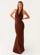 Sullivan Maxi Dress - Chocolate