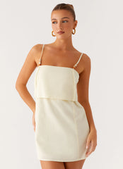 Andres Mini Dress - Butter