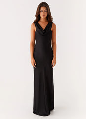 Arya Maxi Dress - Black
