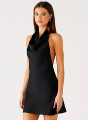 Iridessa Mini Dress - Black