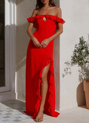 Braxton Maxi Dress - Red