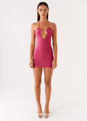 Jupiter Mini Dress - Raspberry