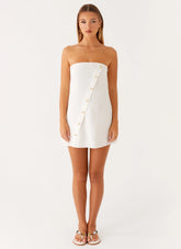 Hazel Mini Dress - White