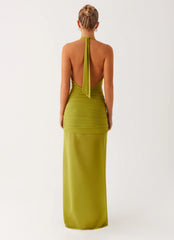 Island Muse Dress - Lime