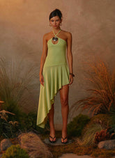 Avigalle Maxi Dress - Lime