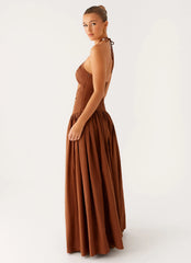 Paltrow Maxi Dress - Chocolate