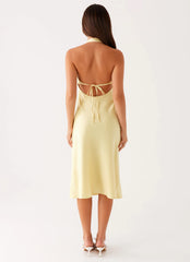 Davies Midi Dress - Yellow
