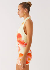 Know You Better Mini Dress - Mimosa Blossom