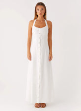 Jovanni Maxi Dress - White