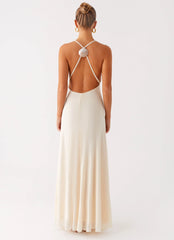 Dahliana Maxi Dress - Off White