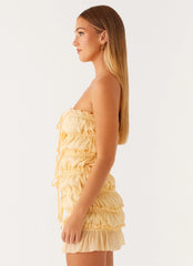 Kylan Mini Dress - Apricot