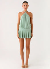 Mable Mini Dress - Green