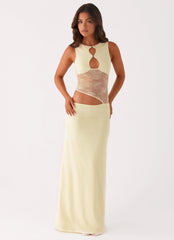 Prophecy Maxi Dress - Yellow