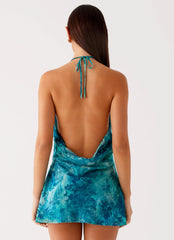 Ele Mini Dress - Teal