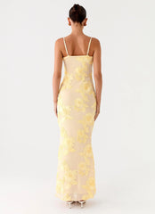 That Girl Maxi Dress - Lemon
