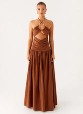 Paltrow Maxi Dress - Chocolate