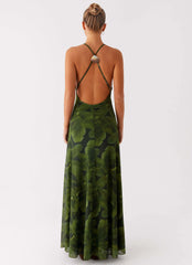 Dahliana Maxi Dress - Tropic Floral