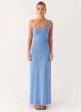 Larisa Maxi Dress - Cornflower Blue