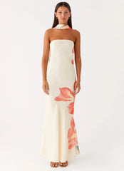 Under The Pagoda Maxi Dress - Siena Floral