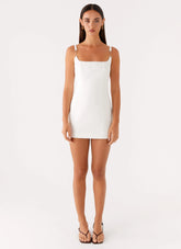Aretha Mini Dress - White