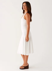 Klyne Midi Dress - Ivory