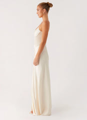 Rising Sun Maxi Dress - Off White